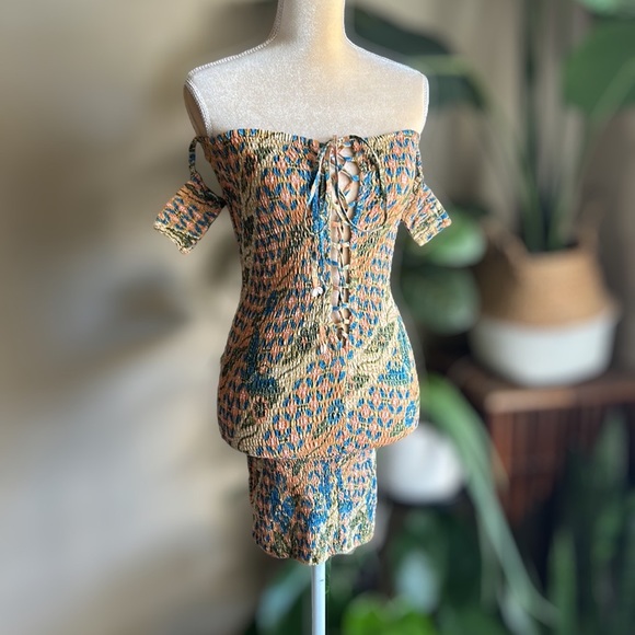 The Naked Tiger x Andi Bagus Bardot Batik Dress - Picture 11 of 14